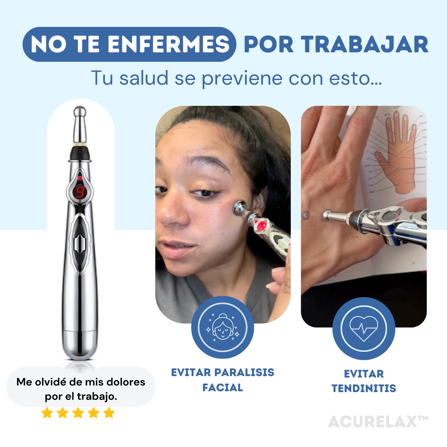 AcuRelax™ - Para aliviar, relajar y sanar