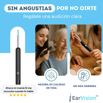 EarVision™ - limpieza segura, audición clara