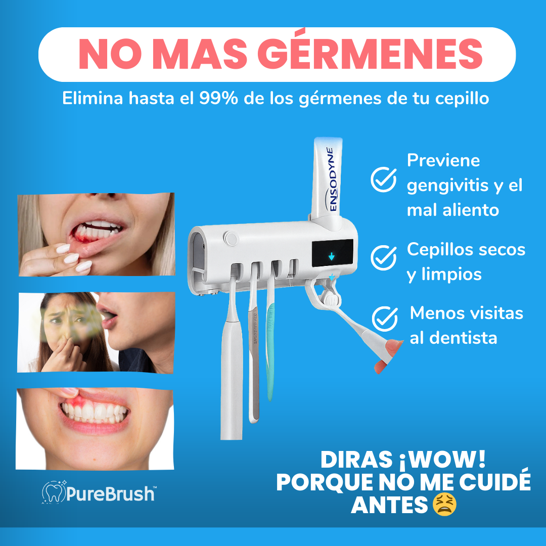 PureBrush™ - más que limpieza, es protección.